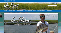 Desktop Screenshot of onpointfishing.com